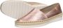 Verbenas Noa Nucleo metal leren espadrilles roze metallic - Thumbnail 8