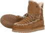 Warmbat Australia Waturra gevoerde suède enkelboots cognac - Thumbnail 11