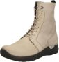 Wolky Viper Veterschoenen Hoog beige - Thumbnail 3