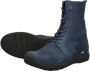 Wolky Viper Veterschoenen Hoog blauw - Thumbnail 5