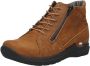 Wolky Comfortabele Leren Veterschoen voor Dames Brown Dames - Thumbnail 5