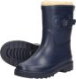 XQ Footwear Kids Rubber Rain Boots Fur Kinderlaarzen blauw - Thumbnail 5