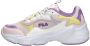 Fila Collene Sneakers wit Imitatieleer Dames - Thumbnail 3