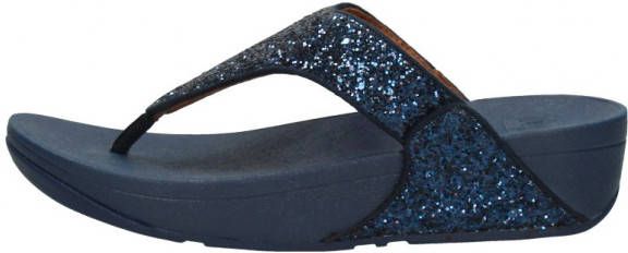 FitFlop Lulu Glitter Toe Thongs Pu Glitter