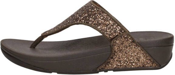 FitFlop Lulu Glitter Toe Thongs Pu Glitter