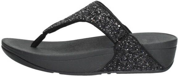 FitFlop Lulu Glitter Toe Thongs Pu Glitter