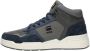 G-Star Trendy Hoge Sneaker van Leer met Opvallende Logo's Blue Heren - Thumbnail 3