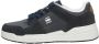 G-Star Leren Lage Sneaker met Contrasterende Logo's Blauw Heren - Thumbnail 2