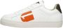 G-Star G Star Loam II Pop M 2212 006507 1040 Wit Oranje 44 - Thumbnail 2