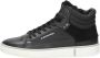 G-Star G Star Raw Ravond Mid Bsc M Hoge sneakers Leren Sneaker Heren Zwart - Thumbnail 4