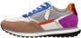 Gabor Sneaker 66.378.87 Wit Blauw Taupe Multi Wijdte H - Thumbnail 1