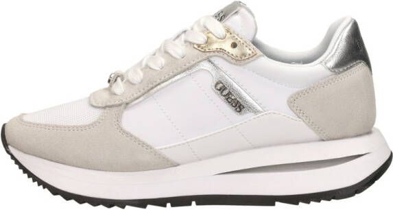 Guess Moderne damessneakers van polyesterblend Gray Dames