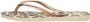 Havaianas Slim Animals Dames Slippers Beige Rose Gold Dark Brown - Thumbnail 3