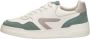 Hub Court-z Men Lage sneakers Leren Sneaker Heren Wit - Thumbnail 3