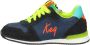 KEQ Sneakers Laag Sneakers Laag blauw - Thumbnail 2