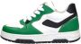 KEQ Sneakers Laag Sneakers Laag groen - Thumbnail 2