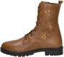 KEQ Veterschoen hoog Veterschoen hoog cognac - Thumbnail 2