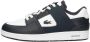 Lacoste Court Cage Sma Heren Sneakers Wit Donkerblauw - Thumbnail 3