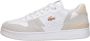 Lacoste T Clip SET Dames Sneakers Wit Roze - Thumbnail 1