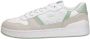 Lacoste T Clip SET Dames Sneakers Wit Groen - Thumbnail 1