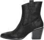 Marco tozzi Zwarte Western Stijl Enkellaars Black Dames - Thumbnail 3