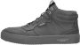 McGregor Heren Sneakers Grijs Hoge Sneakers Leer Veters - Thumbnail 3