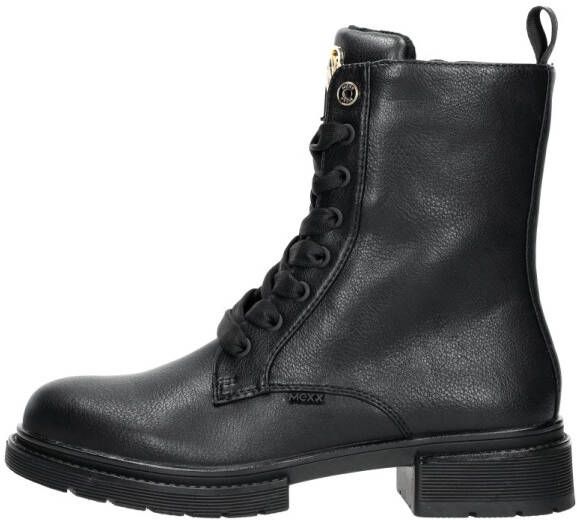 Mexx Zwarte Veterschoenen Holea Glad Black Dames - Foto 3