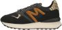 Mexx Sneakers Juju MXHY010001W-1006 Zwart Bruin - Thumbnail 3