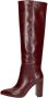 Mexx Hoge Laars Krystal Indy Rood Vrouwen Burgundy Rood - Thumbnail 3