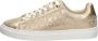 Mexx Metallic Gouden Sneakers met Print Yellow Dames - Thumbnail 2