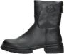 Mexx Stijlvolle Zwarte Chunky Sole Enkellaarzen Black Dames - Thumbnail 3