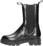 MJUS M79203-101-6002 Chelsea Zwart Leer Chelsea boots Dames - Thumbnail 2