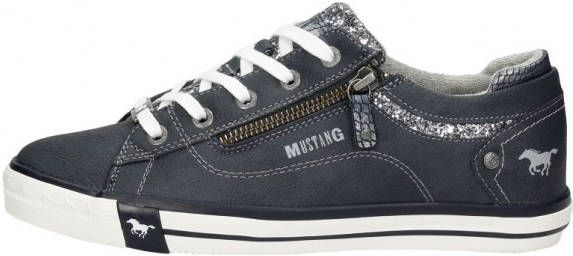 Mustang sneakers laag Nachtblauw Schoenen