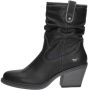 Mustang Western Stijl Zwarte Dameslaarzen Black Dames - Thumbnail 1