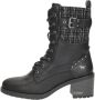 Mustang dames veterboot Zwart - Thumbnail 2