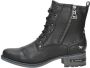 Mustang Veterschoenen Hoog Veterschoenen Hoog zwart - Thumbnail 2