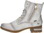 Mustang Beige Veterschoenen voor Dames Beige Dames - Thumbnail 1