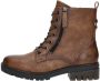 Mustang Stijlvolle bruine veterschoenen voor dames Brown Dames - Thumbnail 3