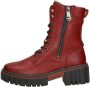 Mustang Veterschoenen Hoog Veterschoenen Hoog rood - Thumbnail 2