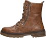 Mustang Stijlvolle bruine veterschoenen voor dames Brown Dames - Thumbnail 2