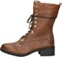 Mustang Veterschoenen Hoog Veterschoenen Hoog cognac - Thumbnail 2