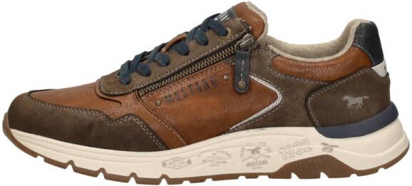 Mustang Veterschoenen Laag Veterschoenen Laag cognac