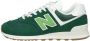 New Balance Donkergroene suède 574 sneakers Groen Heren - Thumbnail 3