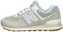 New Balance 574 sneakers lichtgroen ecru wit - Thumbnail 2