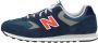 New Balance 393 sneakers donkerblauw grijs rood - Thumbnail 2