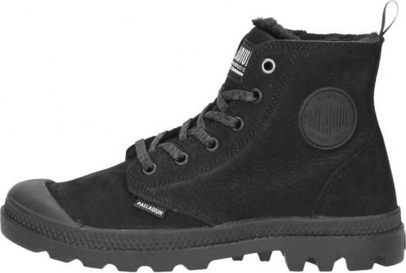 Palladium Veterboots Zwart Imitatieleer 178311 Dames - Foto 2