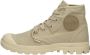 Palladium Womens Pampa Hi Veterboots Laarzen Met Veters Dames Beige - Thumbnail 3