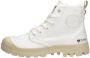 Palladium Pampa Hi Zip Oragnic Veterschoenen Hoog wit - Thumbnail 1