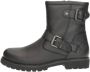 Panama Jack Winterlaarzen ankle boot warm lining with logo embossing on the heel - Thumbnail 4