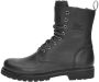 PANAMA JACK Frisia B1 met warme voering Zwart Leer Veterboots Dames - Thumbnail 3